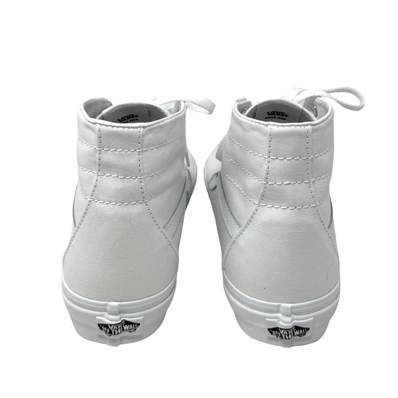 VANS Skate Sk8-Hi Shoes Casual Women's Size Sneakers SB White Canvas VN0A4U16L5R - Picture 6 of 10